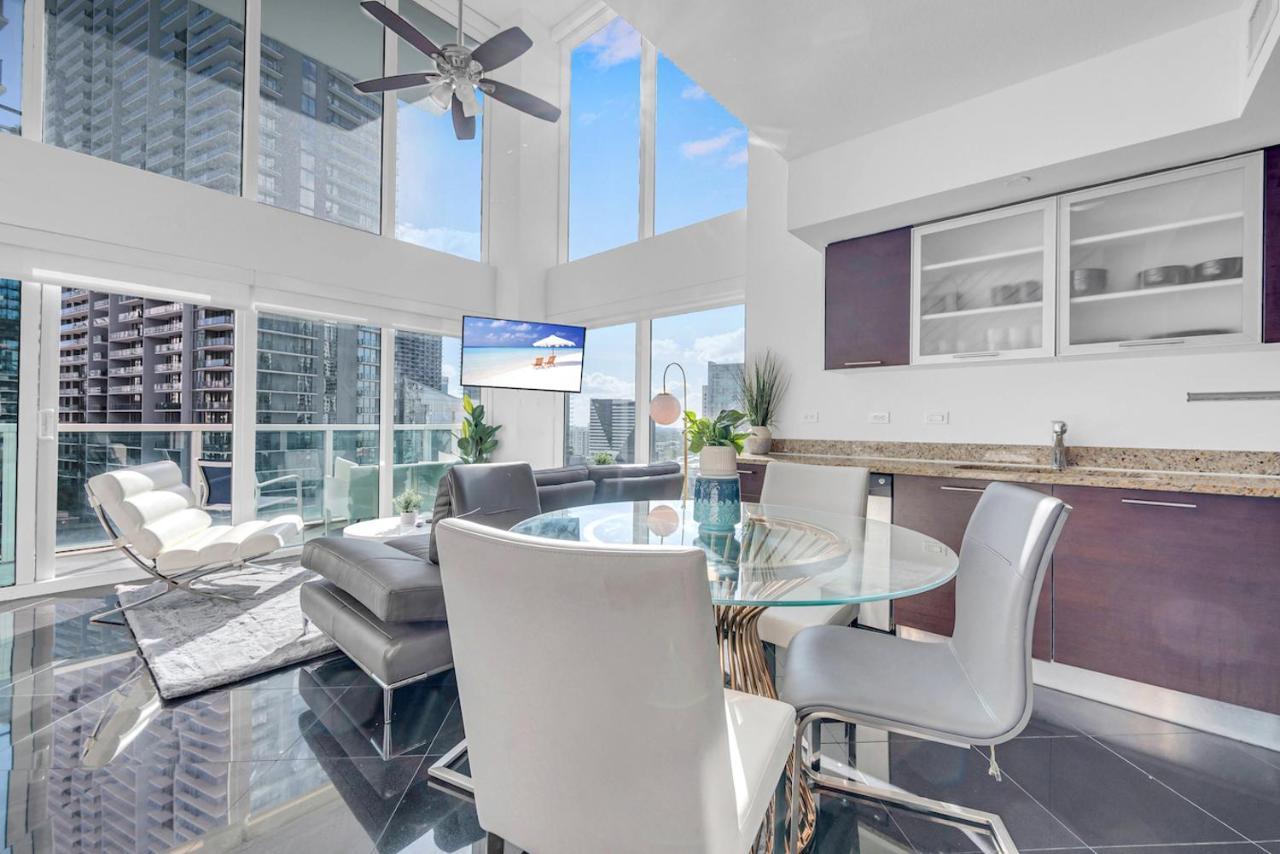 Iconic 2 Bedroom Loft Brickell-Stunning Views Miami Exterior foto